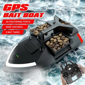 Zavážecí lod´ V020 , GPS, loďka na ryby - 2