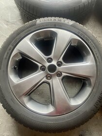 Alu sada Opel 18” 5x105, pneu Continental 215/55/18. SLEVA - 2