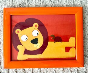 Sada 7 ks dětských obrázků do pokoje (25x19 cm) - 2