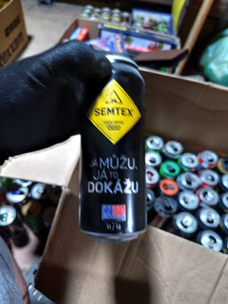 Plechovky od Energy Drinků Semtex - 1 - 2