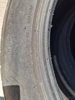 4x 285/45r20 108w Bridgestone - 2