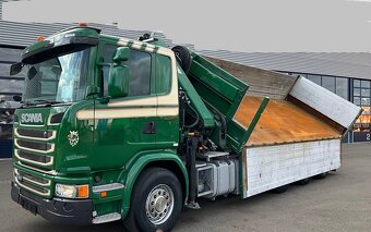 Scania G 490 - 8x4 – Valník/Sklápěč + HR-HIAB 24tnm – EURO 6 - 2
