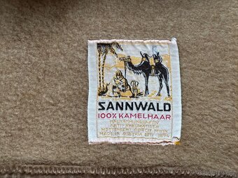 2x deky zn.SannWald, 100 camel hair. - 2