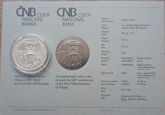 PSM 200 Kč 2019 - 600. výročí první pražské defenestrace - 2