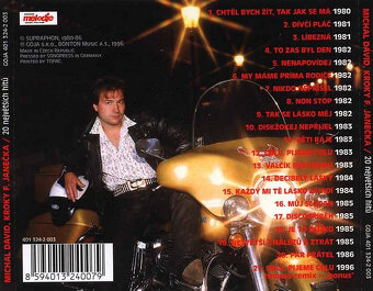 Prodám tyto 2 CD Michala Davida: - 2