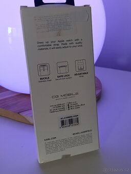 Karl Lagerfeld Řemínek Apple Watch 38mm / 40mm / 41mm - 2