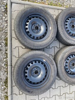 Zimní sada originálních kol Škoda 5x100 R15 195/65 R15 - 2