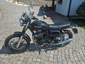 JAWA 350 OHC Scrambler - havarovaná - 2