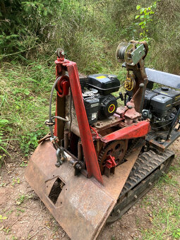 Rezervace do 3.8.Naviják na malotraktor, dumper, železný kůň - 2