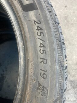 Michelin 245/45r19 zimní 5mm - 2