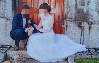 Svatební šaty vel 38 - 2