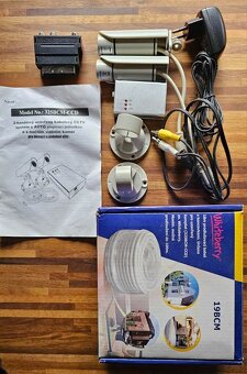 2-kanálový uzavřený kabelový CCTV systém s nočním viděním ka - 2