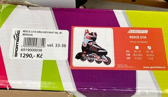 Dětské brusle vel. 33-36 - 2