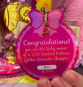 SDCC 2016 SHOPPIE SHOPKINS JESSICAKE Limitovaná edice - 2