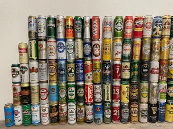 Plechovky od piva a limonády - 2