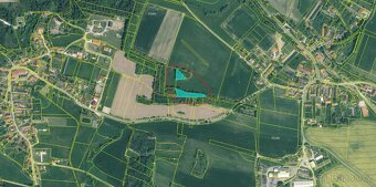 Prodáme lesní pozemky v k.ú. Třebohostice, p.č. 1199/1 a 120 - 2