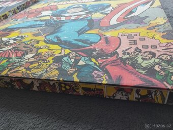 Obrazy na plátně Marvel - 2 kusy - perfektní stav - 2