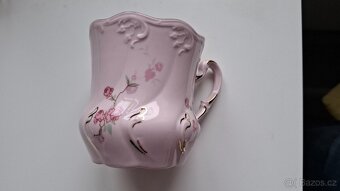 Hrníčky z růžového porcelánu - 2
