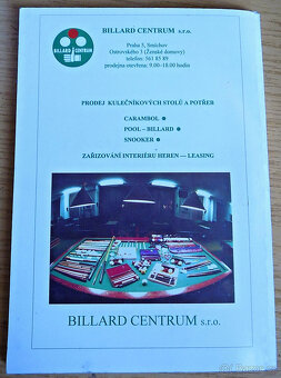 BILLARD - Základní strky,volná hra a kádr, Dr.Heinz Stigl - 2