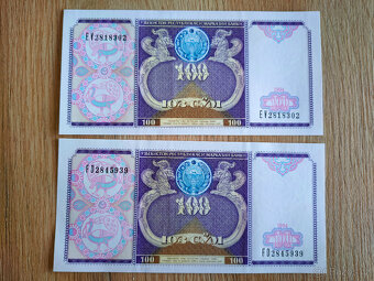 Uzbekistán - 100 sum - 2