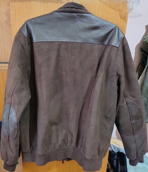 Bunda koženková "letecká" - 2