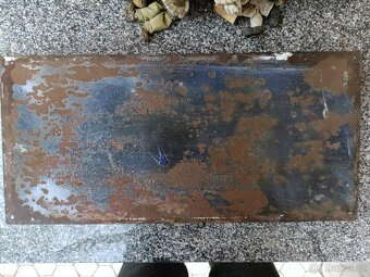 Stará smaltovana cedule - 2