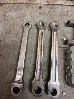 Díly k retro kolům- šlapadla + kliky - 2