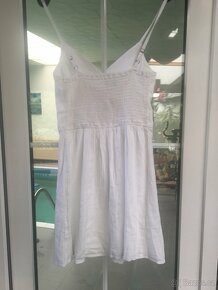 Šaty bavlna/len, Hollister - 2