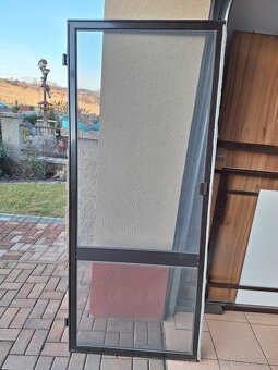 Dveřní síť proti hmyzu, hliník - 2
