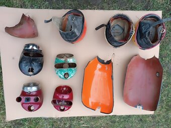 Jawa bříško,maska 555,helma,kokos - 2