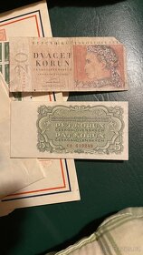 peníze, známky, Hitler, 2.světová - 2