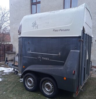 Přívěs na 2 koně Thiel r.v.2001 - 2