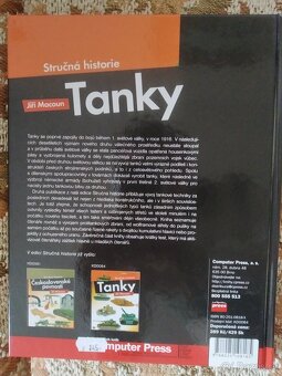 Prodám knihu Tanky - stručná historie - 2