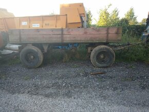 Vlek 5t hydraulické sklápění s TP - 2