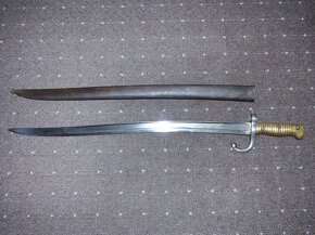 Šavlový bajonet / bodák Chassepot M1866 - 2