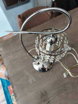 Chromová lampa ,alfa. - 2