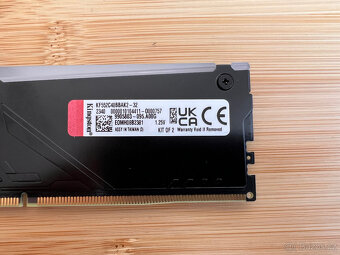 RAM - Kingston FURY 32GB KIT DDR5 5200MHz CL40 RGB - 2