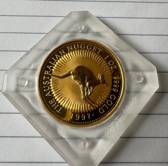 Investiční mince 100 dolarů Austrálie 1997 1oz - 2