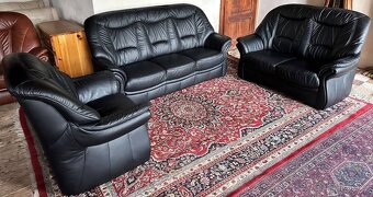 Luxusní kožená sedací souprava 3+2+1, 4382 - 2