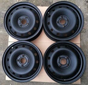 Plechové disky 15" 4X100 ETET45 Nissan Renault - 2