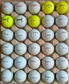 Golfové míčky výběr (A) 60ks - 2
