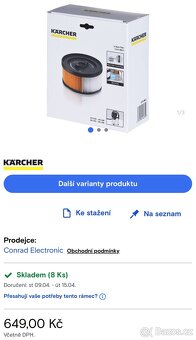 Karcher filtr - 2