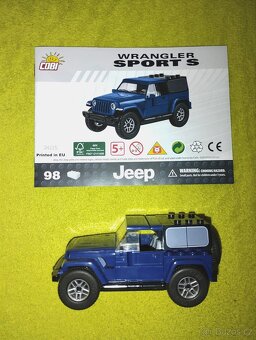 Stavebnice Cobi auto + sportovní auta - 2