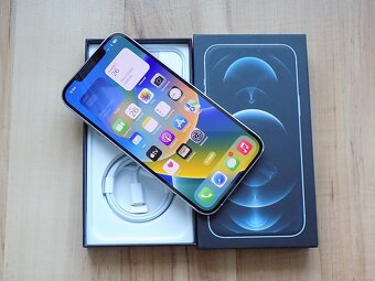 APPLE iPhone 12 Pro MAX 256GB Silver - ZÁRUKA - 100% BATERIE - 2