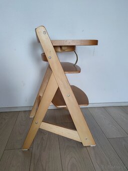 dřevěná jídelní židlička - 2