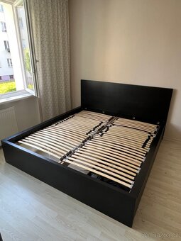 Postel Ikea MALM 180x200 a dva výsuvné šupliky - 2