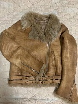 Kožená dámská bunda Ermanno Scervino - 2