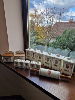 starožitný kuchyňský porcelán - 2