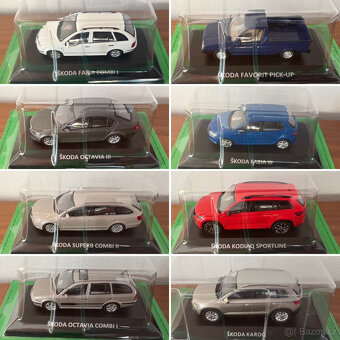 Různé modela De Agostini - viz popis - 2