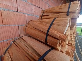 Dřevěný štípaný šindel modřínový délky 50 cm kónický - 2